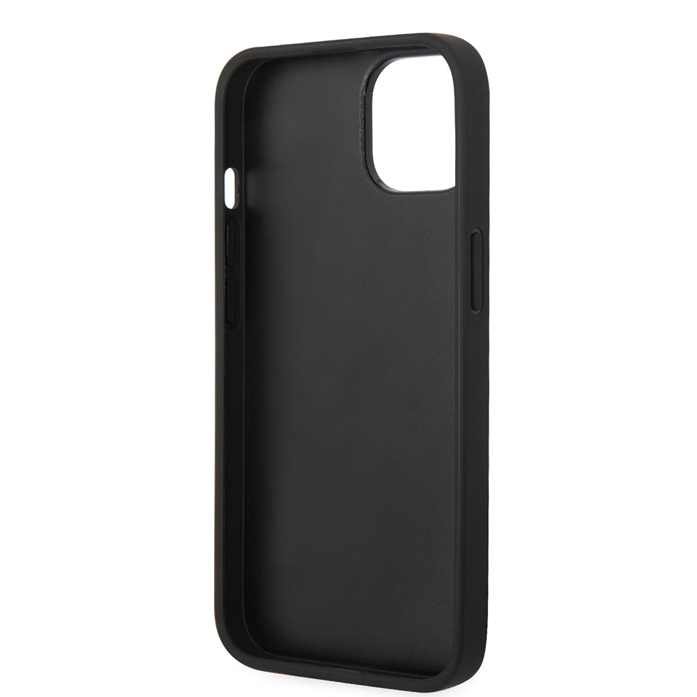 Θήκη για Apple iPhone 14, Karl Lagerfeld, Glitter Flakes Ikonik Karl, Ασημί