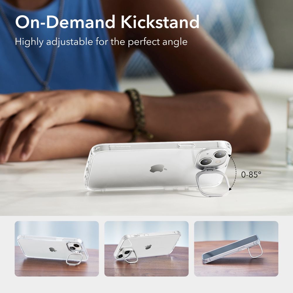 Θήκη για Apple iPhone 14 Plus, ESR, Classic Kickstand, Διάφανη