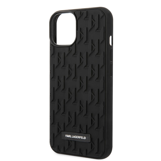 Θήκη για Apple iPhone 14 Plus, Karl Lagerfeld, 3D Monogram, Μαύρη