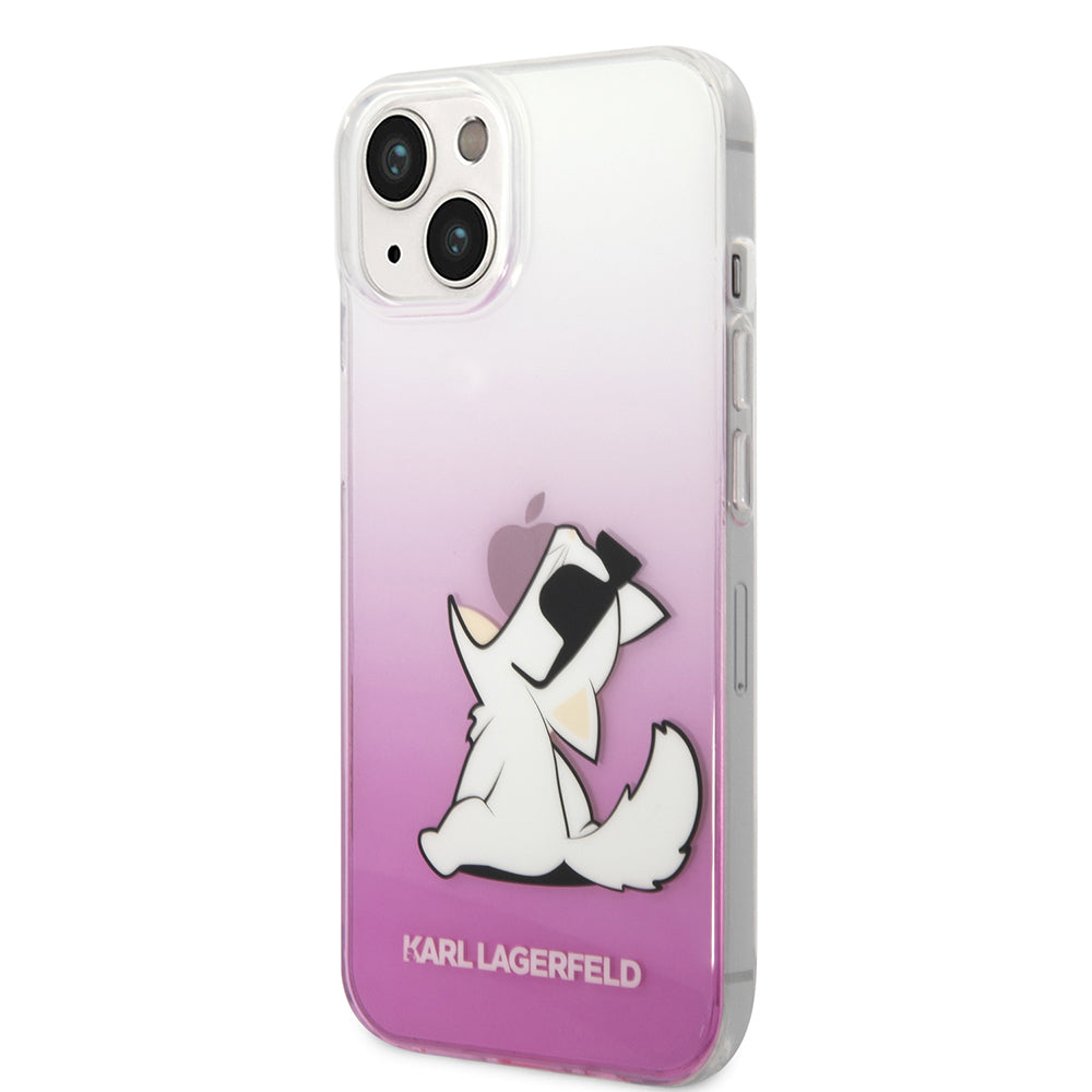 Θήκη για Apple iPhone 14 Plus, Karl Lagerfeld, Choupette Fun, Ροζ