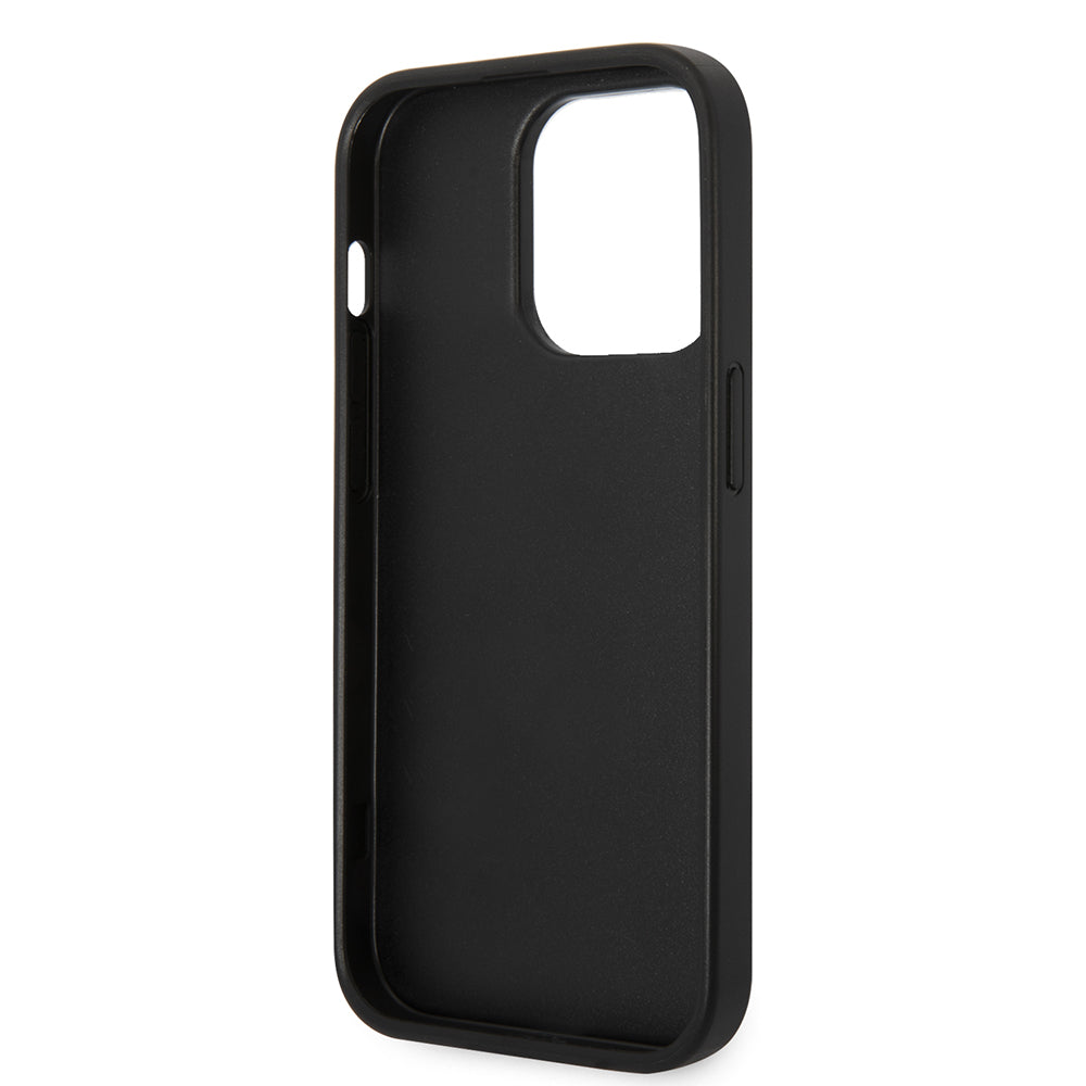 Θήκη για Apple iPhone 14 Pro, Karl Lagerfeld, Saffiano Choupette's Head, Μαύρη