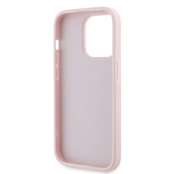 Θήκη για Apple iPhone 14 Pro Max, Karl Lagerfeld, Diagonal Quilted Script, Ροζ