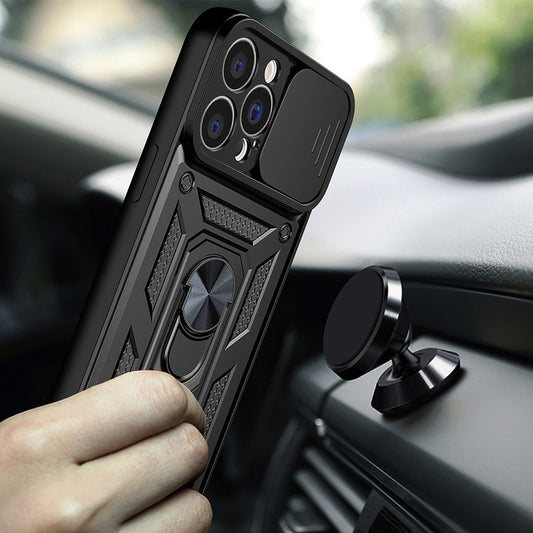Θήκη για Apple iPhone 14 Pro Max, Techsuit, CamShield, Μαύρη