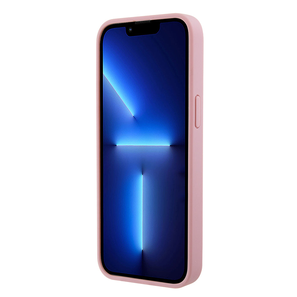 Θήκη για Apple iPhone 15 Pro Max, Guess, 4G Stamped, Ροζ