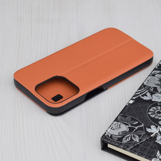 Θήκη για Apple iPhone 15 Pro Max, Techsuit, eFold, Πορτοκαλί