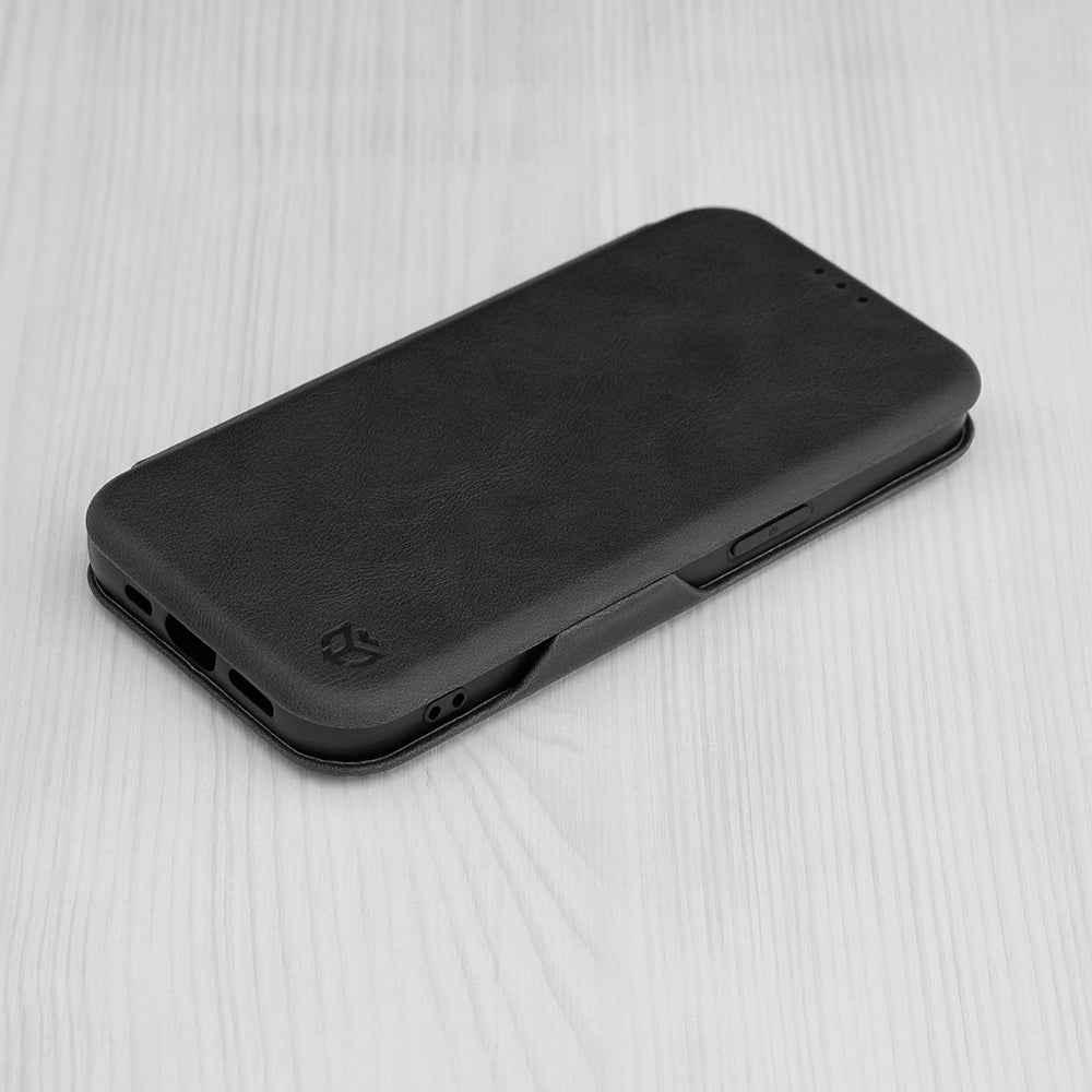 Θήκη για Apple iPhone 15 Pro Max, Techsuit, Safe Wallet Plus, Μαύρο
