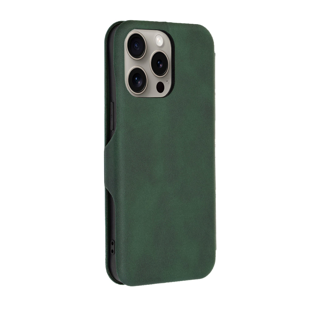 Θήκη για Apple iPhone 15 Pro Max, Techsuit, Safe Wallet Plus, Πράσινο