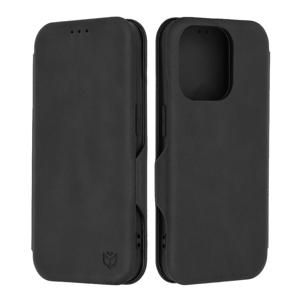 Θήκη για Apple iPhone 15 Pro, Techsuit, Safe Wallet Plus, Μαύρη