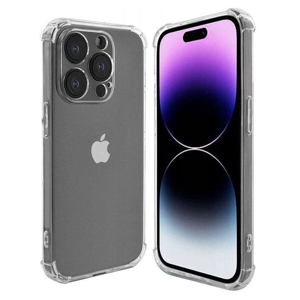 Θήκη για Apple iPhone 15 Pro, Techsuit, Ανθεκτική σε Κρούσεις Διαφανής, Διάφανη