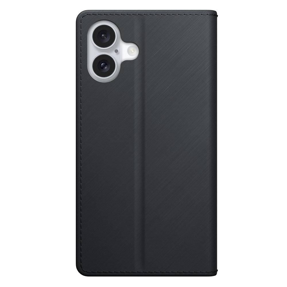 Θήκη για Apple iPhone 16, 3MK, Πορτοφόλι, Μαύρο