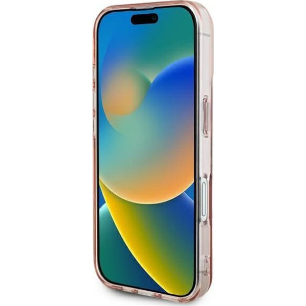 Θήκη για Apple iPhone 16, Guess, IML Heart, Ροζ
