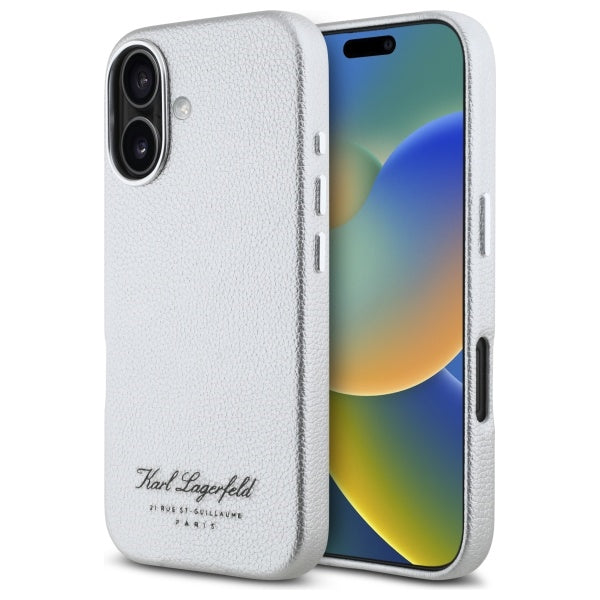 Θήκη για Apple iPhone 16, Karl Lagerfeld, RSG, Γκρι
