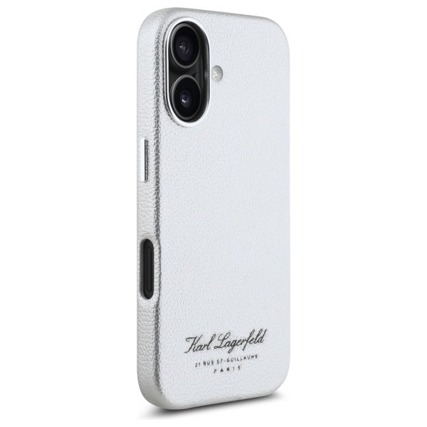 Θήκη για Apple iPhone 16, Karl Lagerfeld, RSG, Γκρι