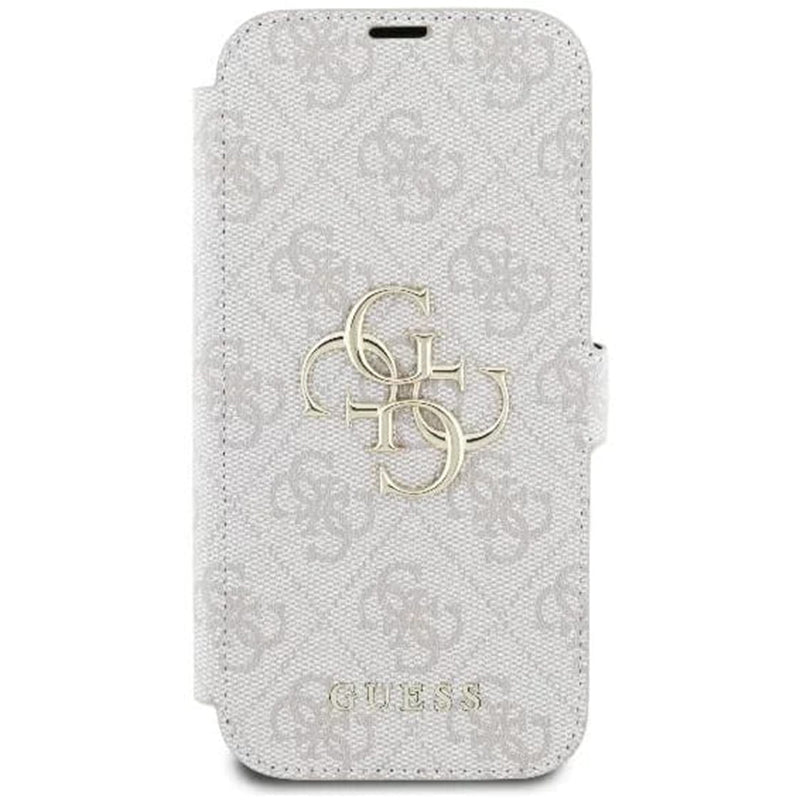 Θήκη για Apple iPhone 16 Plus, Guess, 4G Book, Ροζ