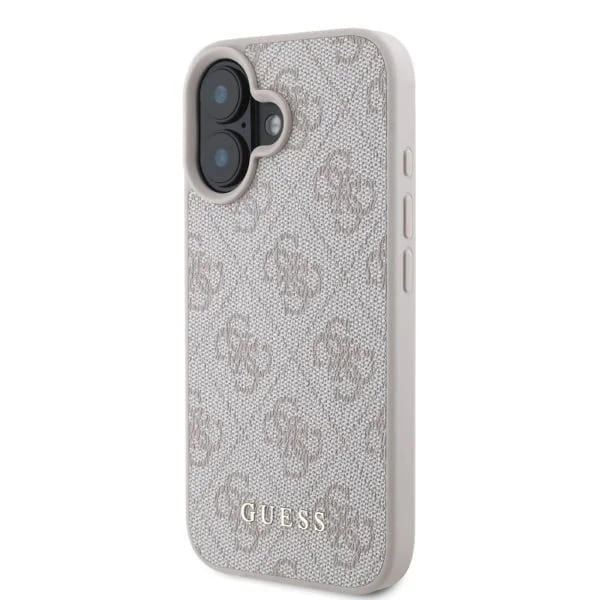 Case for Apple iPhone 16 Plus, Guess, 4G Classic, Pink