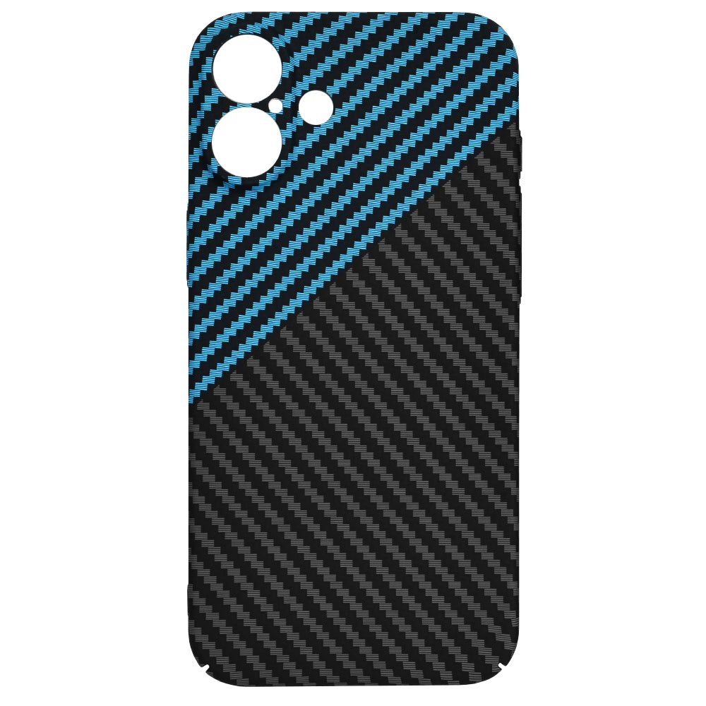 Θήκη για Apple iPhone 16 Plus, Techsuit, Carbonite FiberShell, Μαύρο Μπλε
