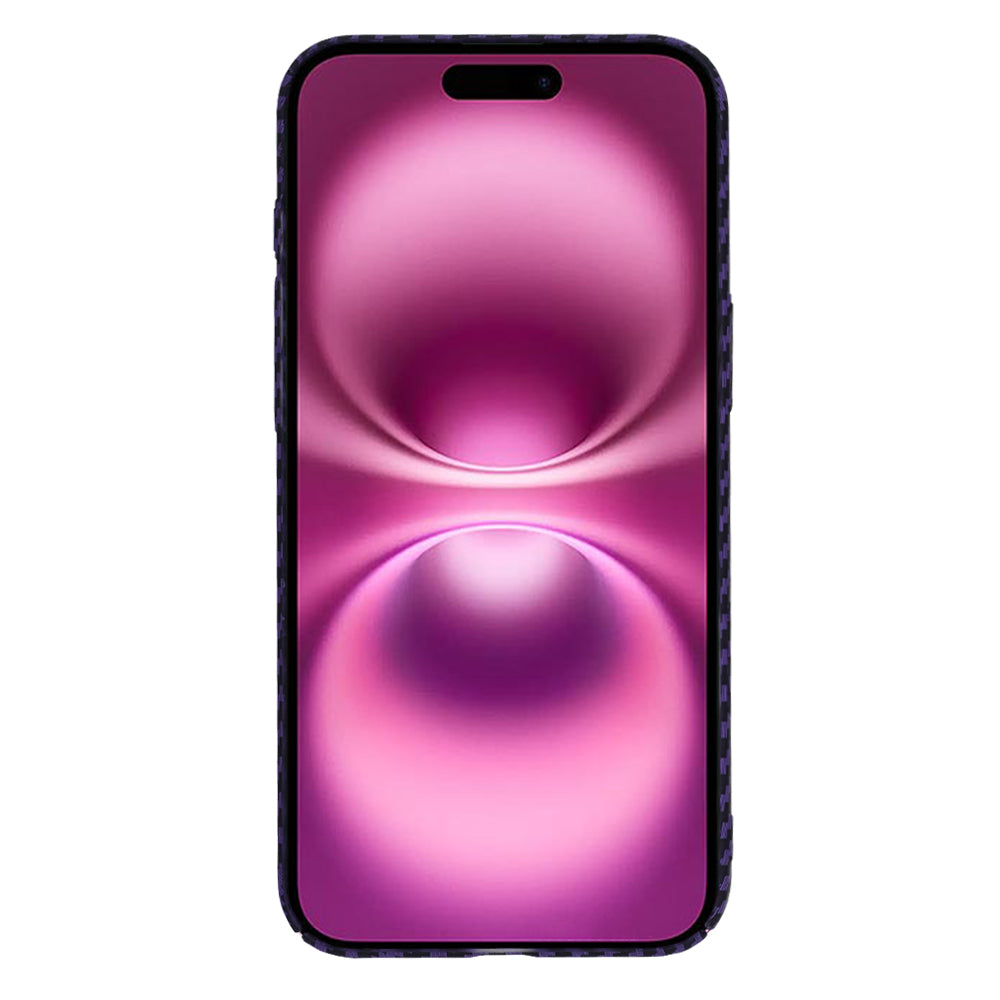 Θήκη για Apple iPhone 16 Plus, Techsuit, Carbonite FiberShell, Μωβ