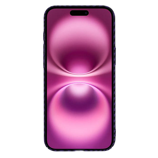 Θήκη για Apple iPhone 16 Plus, Techsuit, Carbonite FiberShell, Μωβ