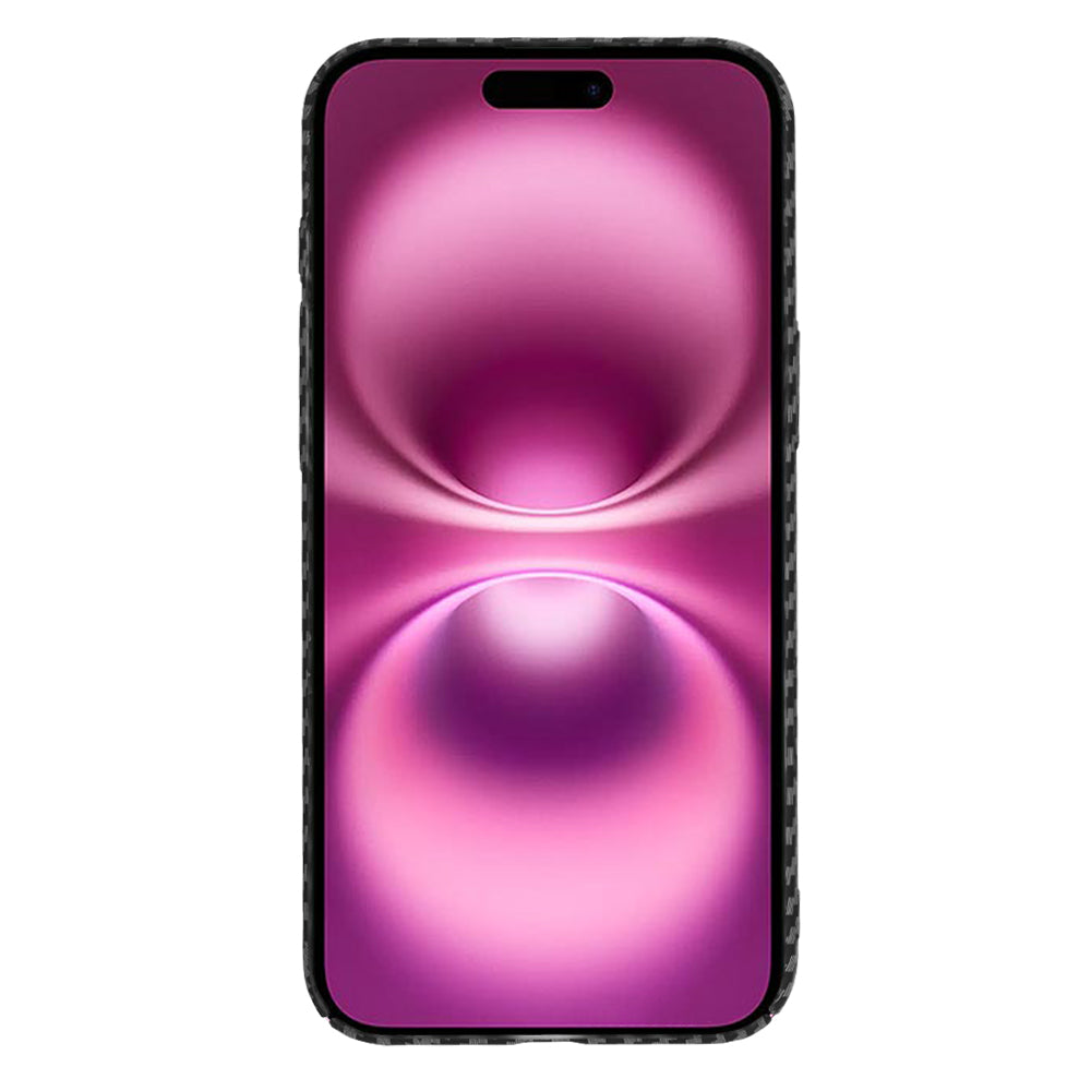 Θήκη για Apple iPhone 16 Plus, Techsuit, Carbonite FiberShell, Μαύρο