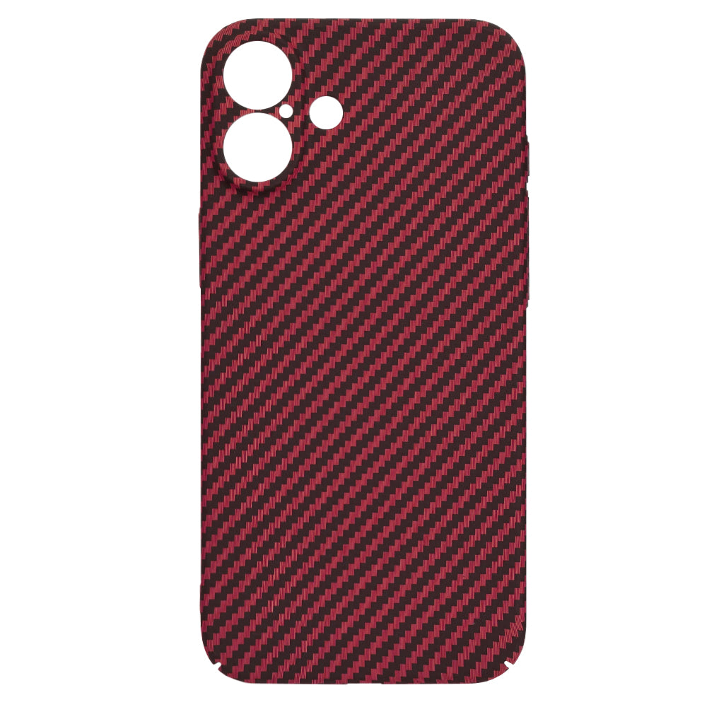 Θήκη για Apple iPhone 16 Plus, Techsuit, Carbonite FiberShell, Κόκκινο