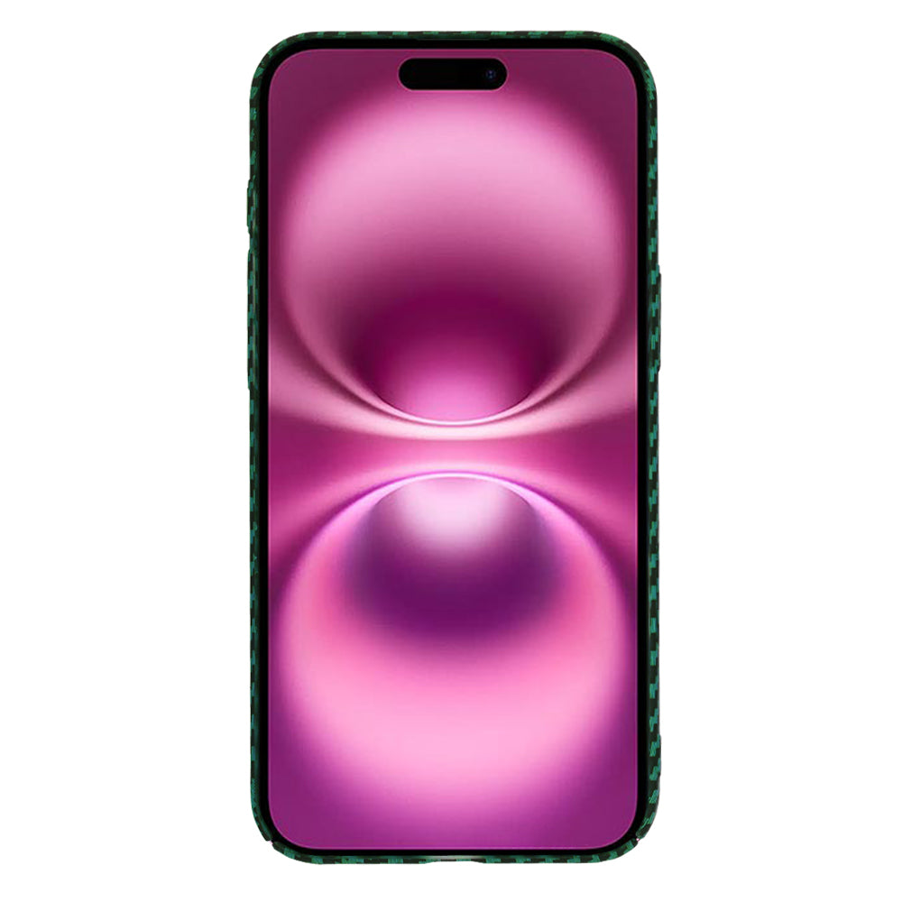 Θήκη για Apple iPhone 16 Plus, Techsuit, Carbonite FiberShell, Πράσινο