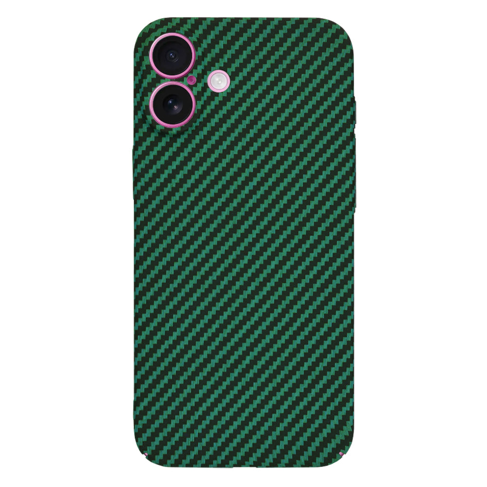 Θήκη για Apple iPhone 16 Plus, Techsuit, Carbonite FiberShell, Πράσινο