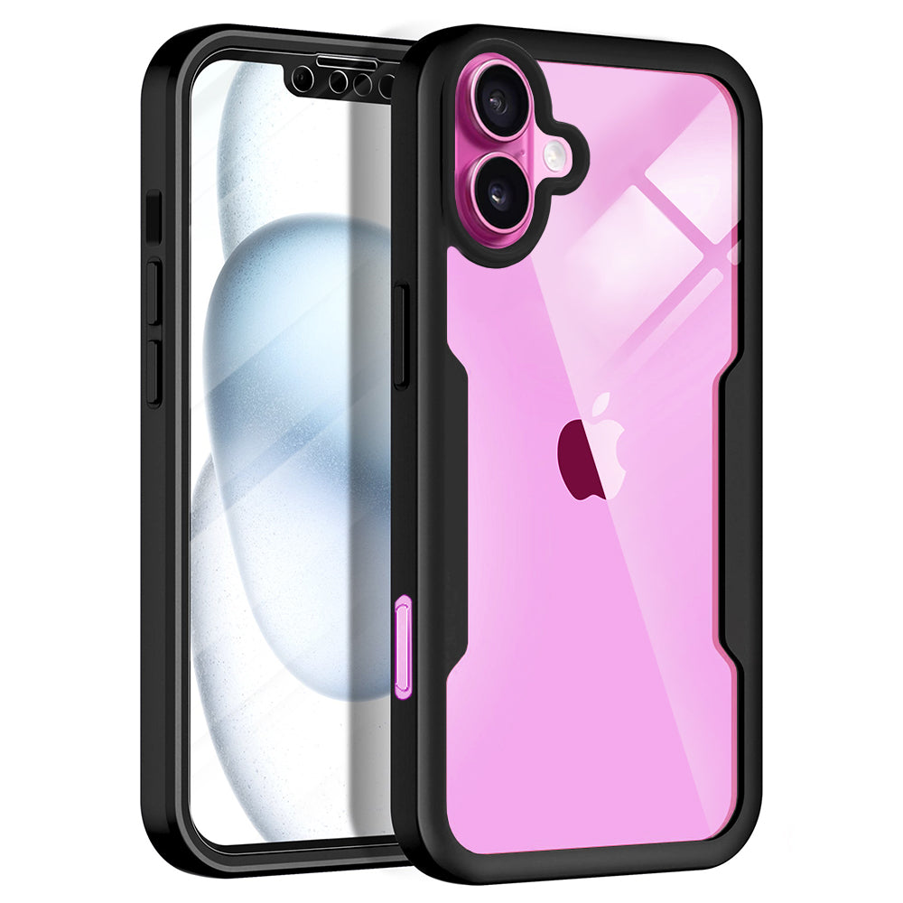 Θήκη για Apple iPhone 16 Plus, Techsuit, ColorVerse 360, Μαύρο