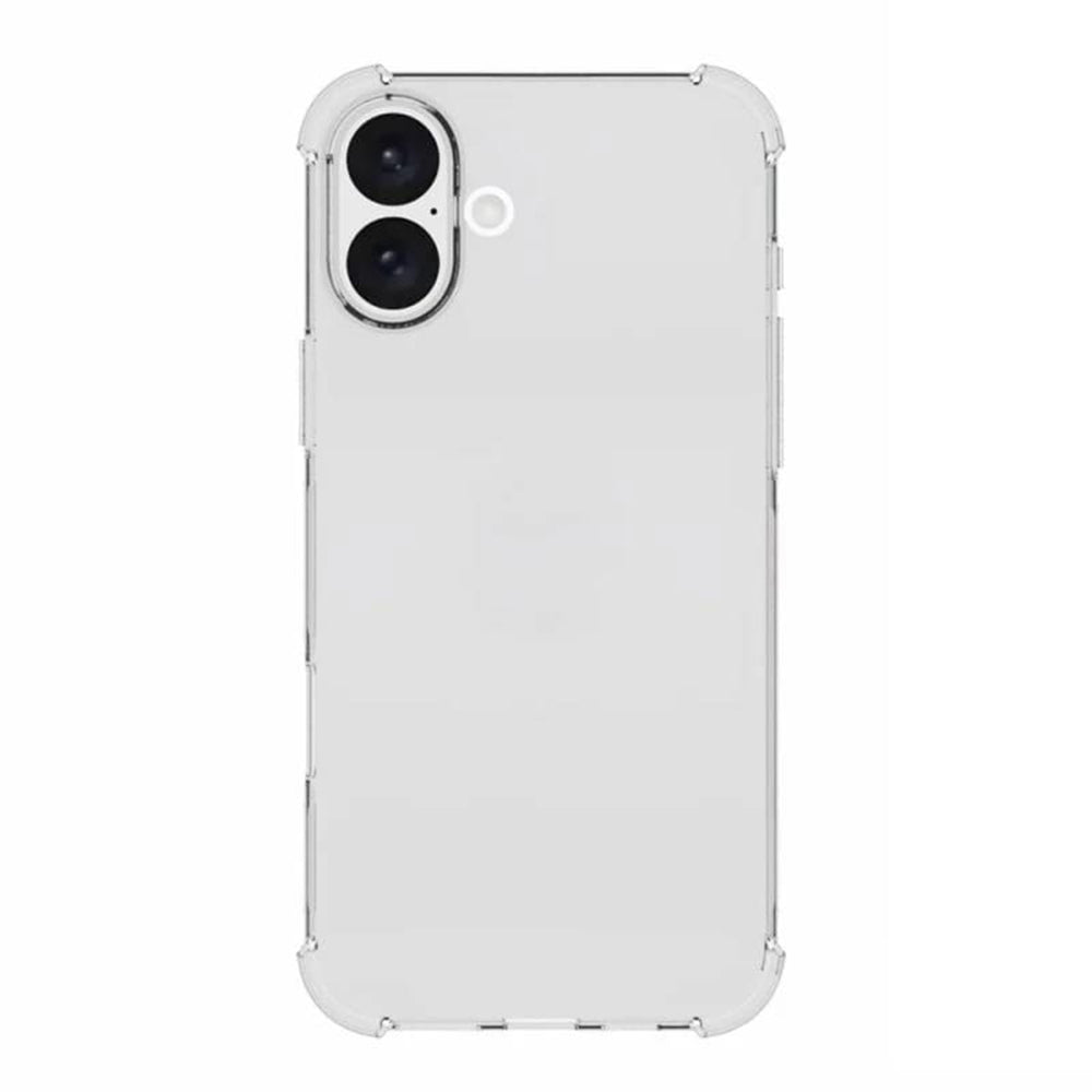 Θήκη για Apple iPhone 16 Plus, Techsuit, Ανθεκτική σε Κρούσεις Διαφανής (Μεγάλη Οπή Φακού), Διαφανής