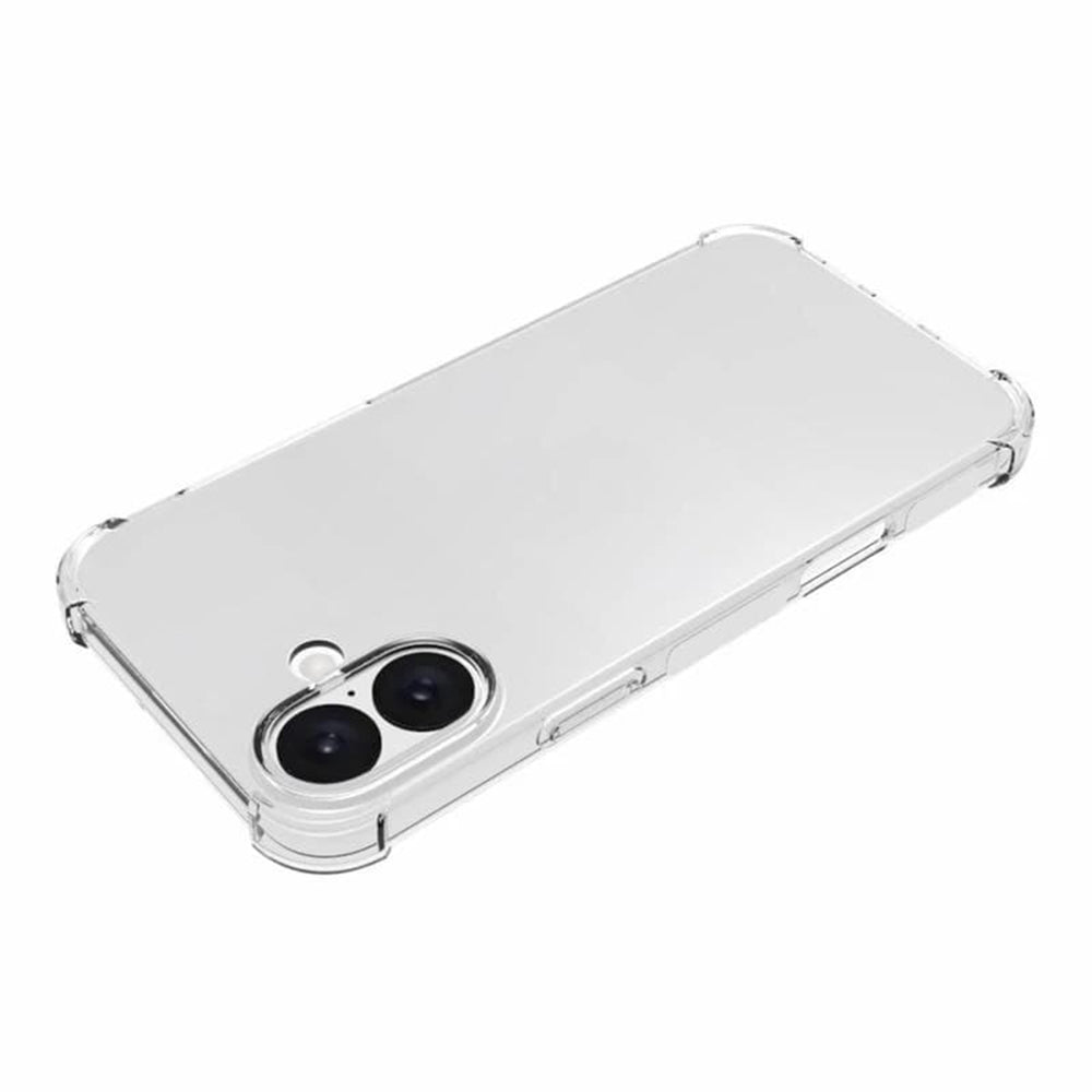 Θήκη για Apple iPhone 16 Plus, Techsuit, Ανθεκτική σε Κρούσεις Διαφανής (Μεγάλη Οπή Φακού), Διαφανής