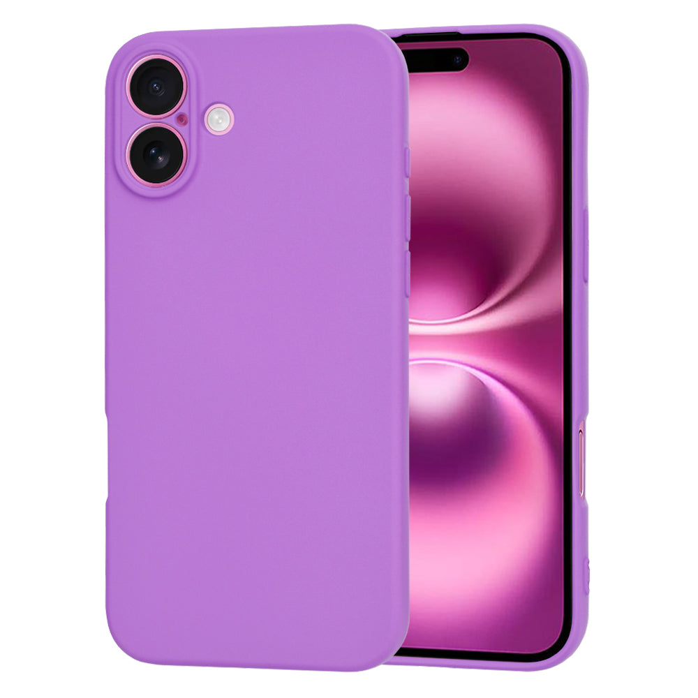 Θήκη για Apple iPhone 16 Plus, Techsuit, SoftFlex, Μωβ