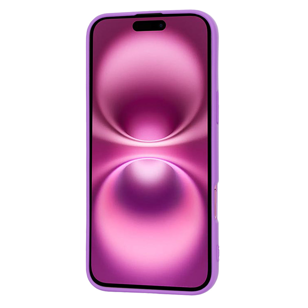 Θήκη για Apple iPhone 16 Plus, Techsuit, SoftFlex, Μωβ