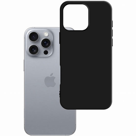Θήκη για Apple iPhone 16 Pro, 3MK, Μαύρο Ματ