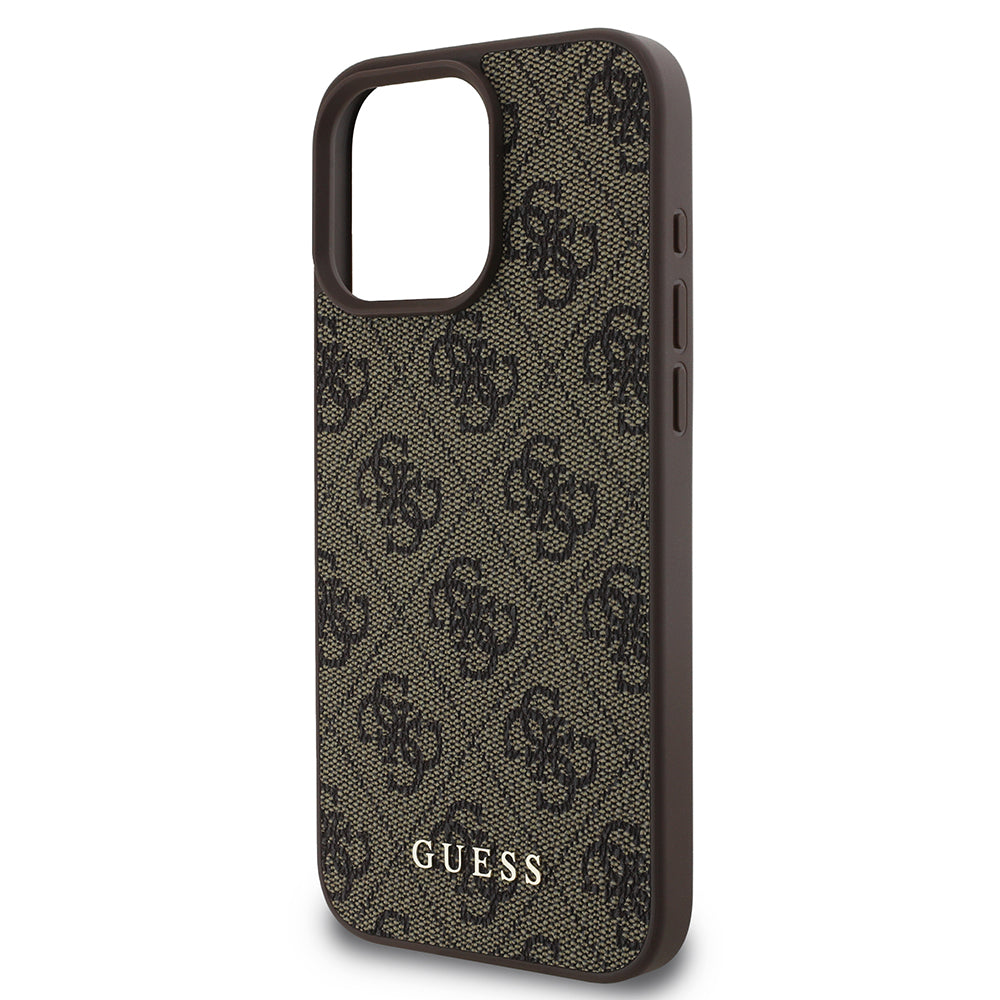 Θήκη για Apple iPhone 16 Pro, Guess, 4G Classic, Μαύρη
