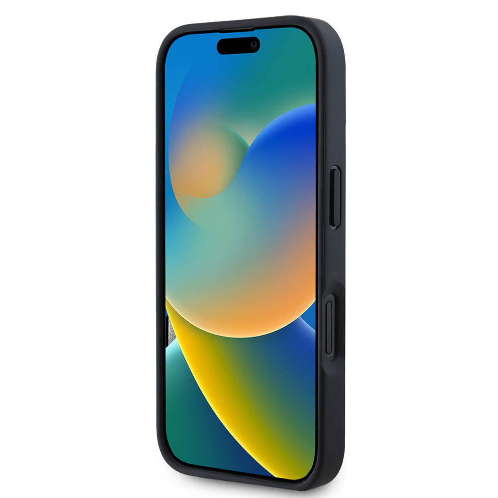 Θήκη για Apple iPhone 16 Pro, Guess, 4G Triangle Logo, Λευκή