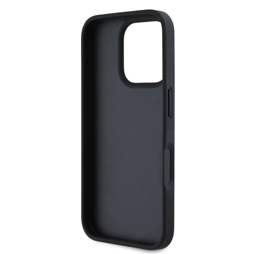 Θήκη για Apple iPhone 16 Pro, Guess, 4G Triangle Logo, Λευκή