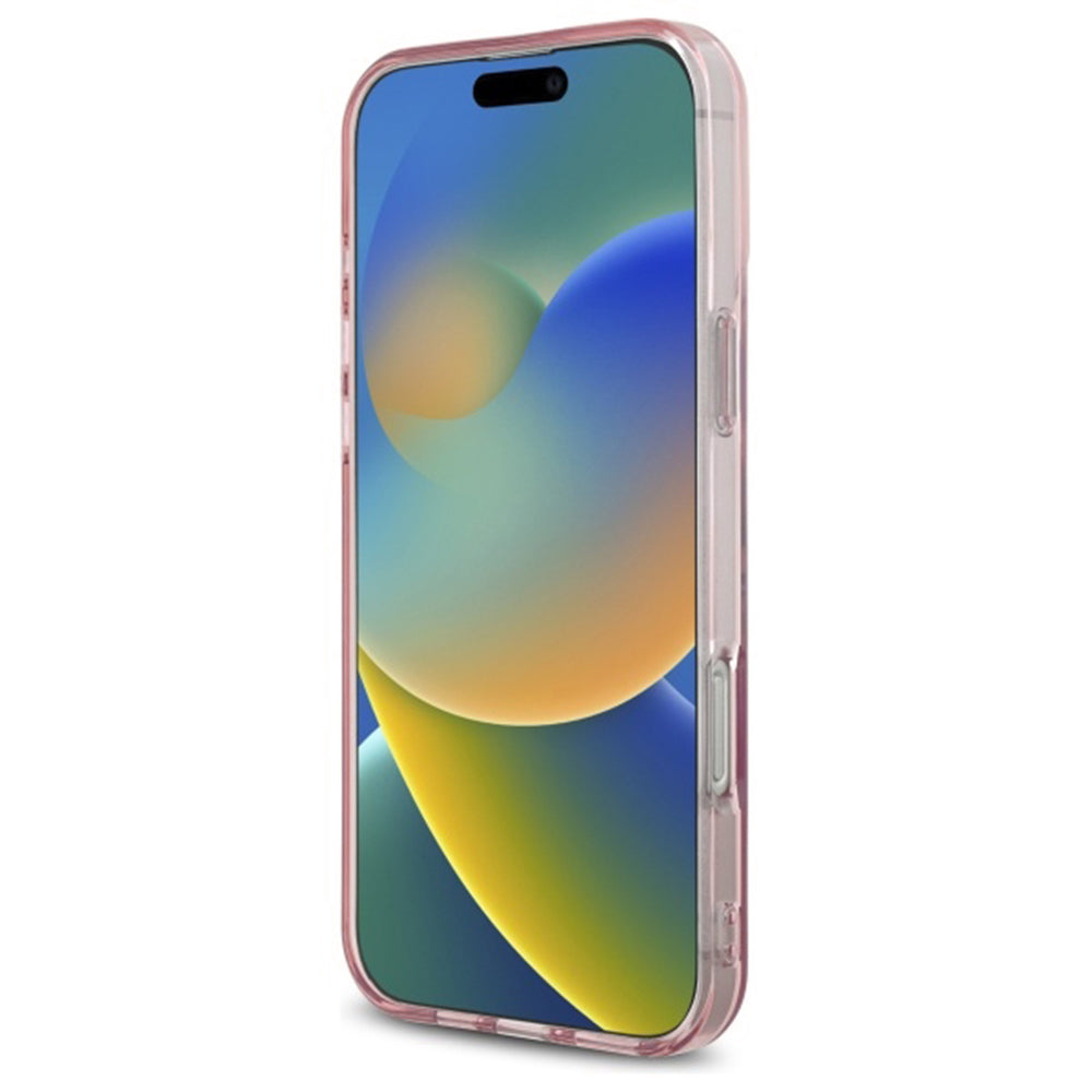 Θήκη για Apple iPhone 16 Pro, Guess, IML Heart, Ροζ