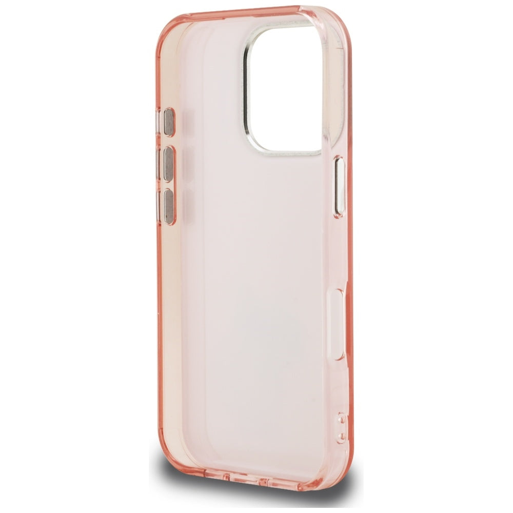 Θήκη για Apple iPhone 16 Pro, Karl Lagerfeld, IML Aquarelle Logo Choupette, Ροζ