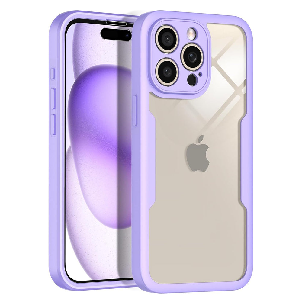 Θήκη για Apple iPhone 16 Pro Max, Techsuit, ColorVerse 360, Μωβ