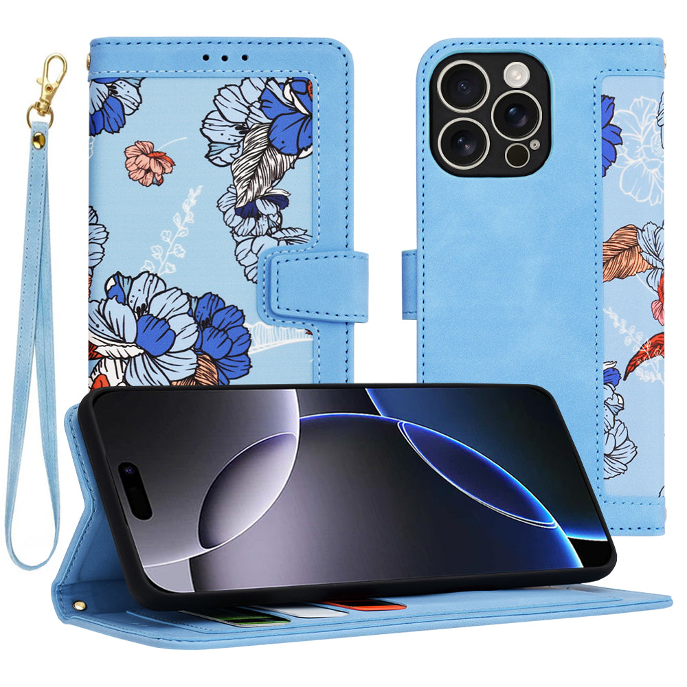 Θήκη για Apple iPhone 16 Pro Max, Techsuit, FlipCraft, Μπλε