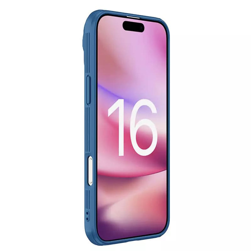 Θήκη για Apple iPhone 16 Pro, Nillkin, CamShield Prop, Μπλε