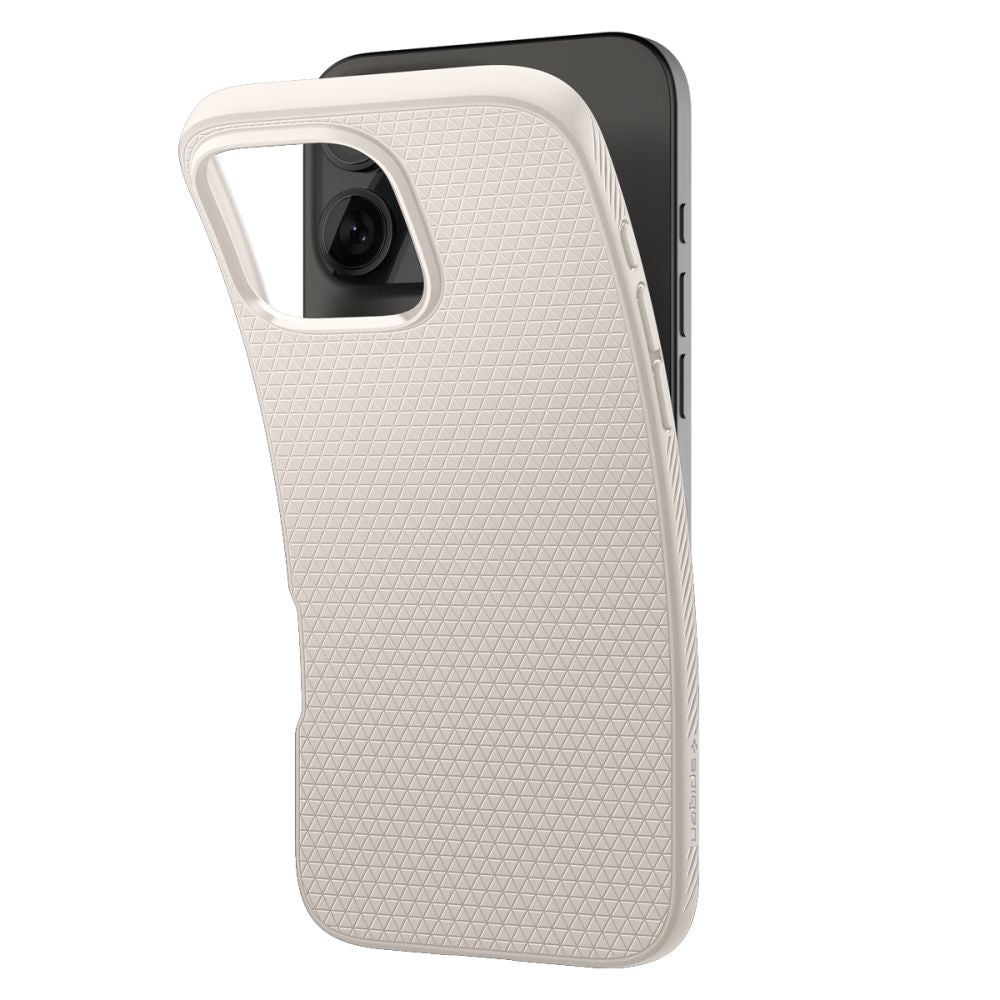 Θήκη για Apple iPhone 16 Pro, Spigen, Liquid Air, Μπεζ ACS08120