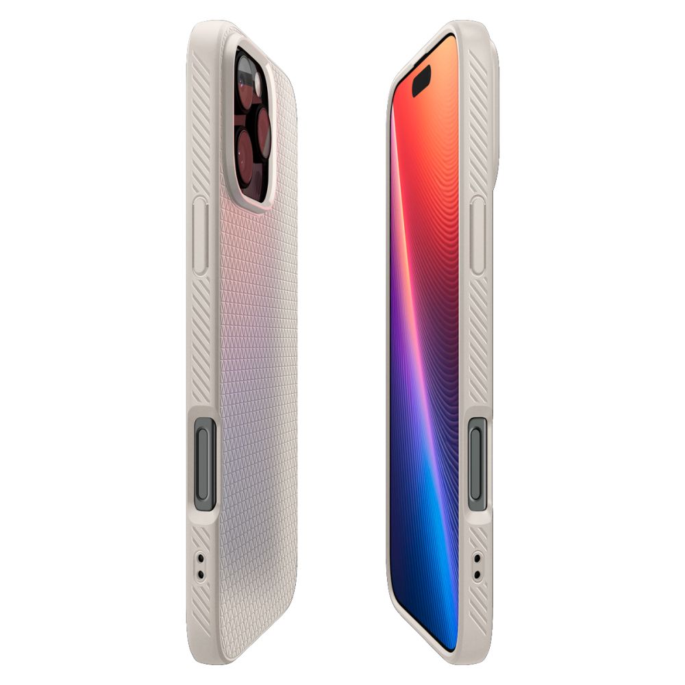 Θήκη για Apple iPhone 16 Pro, Spigen, Liquid Air, Μπεζ ACS08120