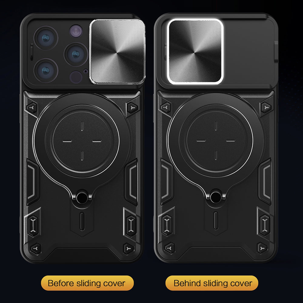 Θήκη για Apple iPhone 16 Pro, Techsuit, CamGuard Pro, Ροζ Χρυσό