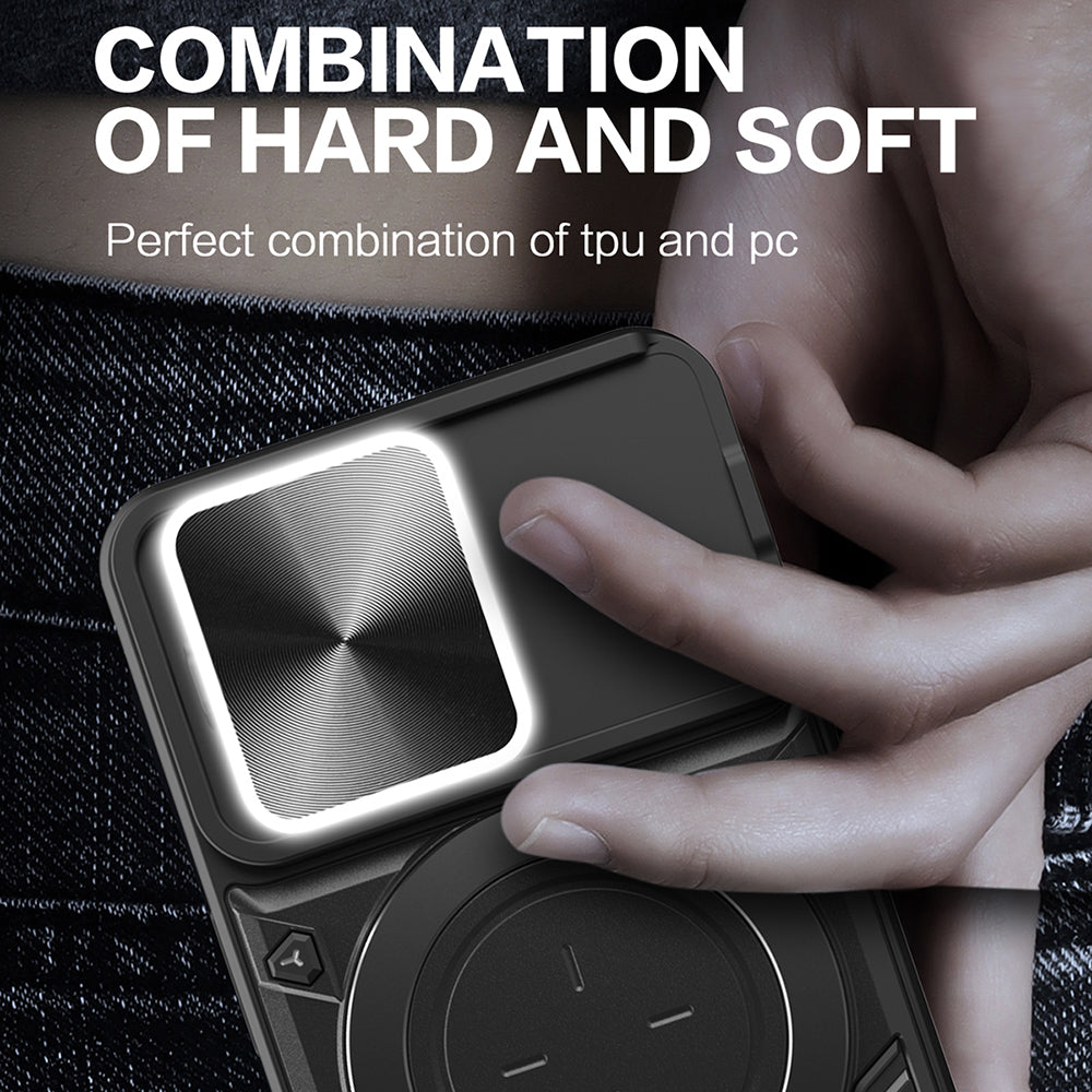 Θήκη για Apple iPhone 16 Pro, Techsuit, CamGuard Pro, Ροζ Χρυσό