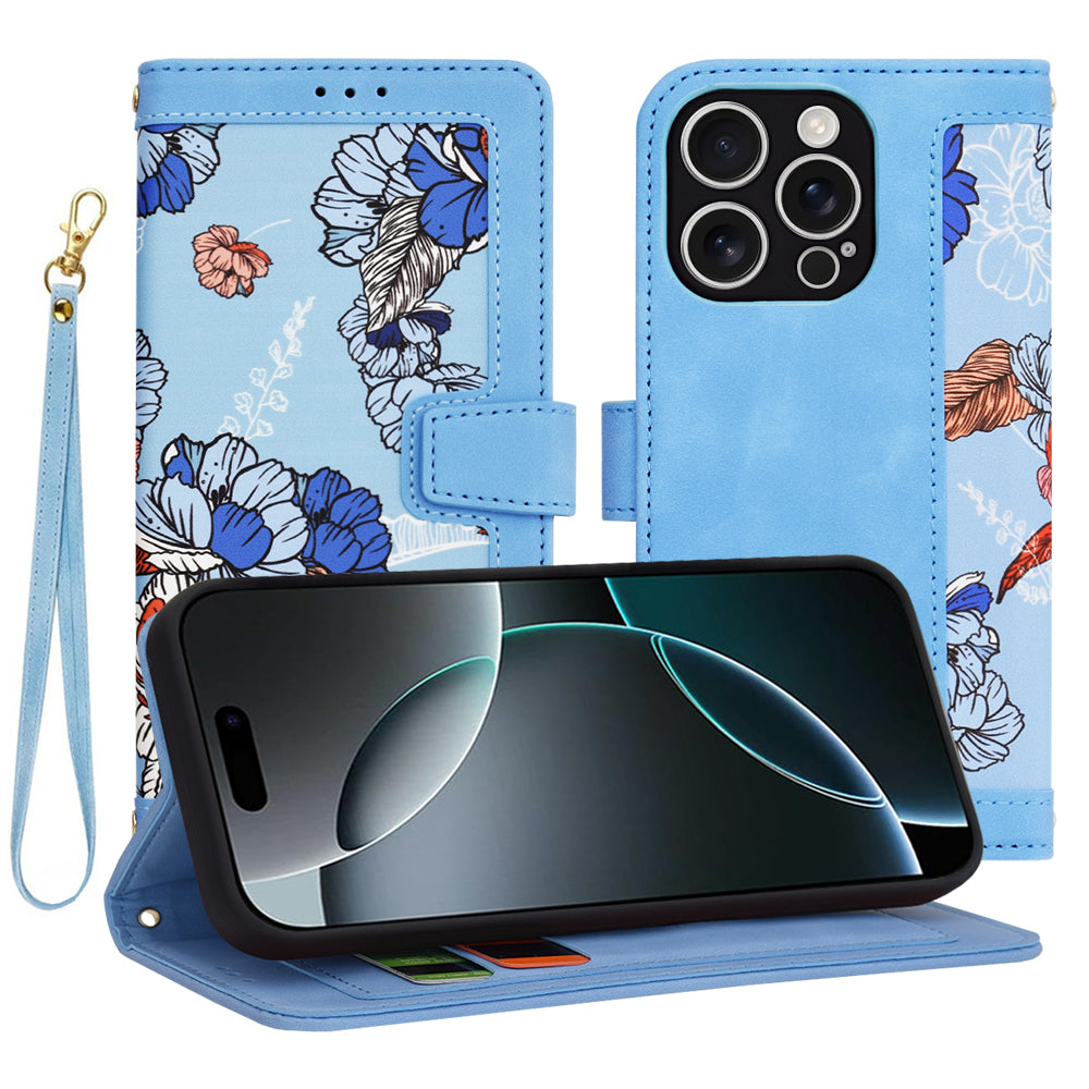 Θήκη για Apple iPhone 16 Pro, Techsuit, FlipCraft, Μπλε