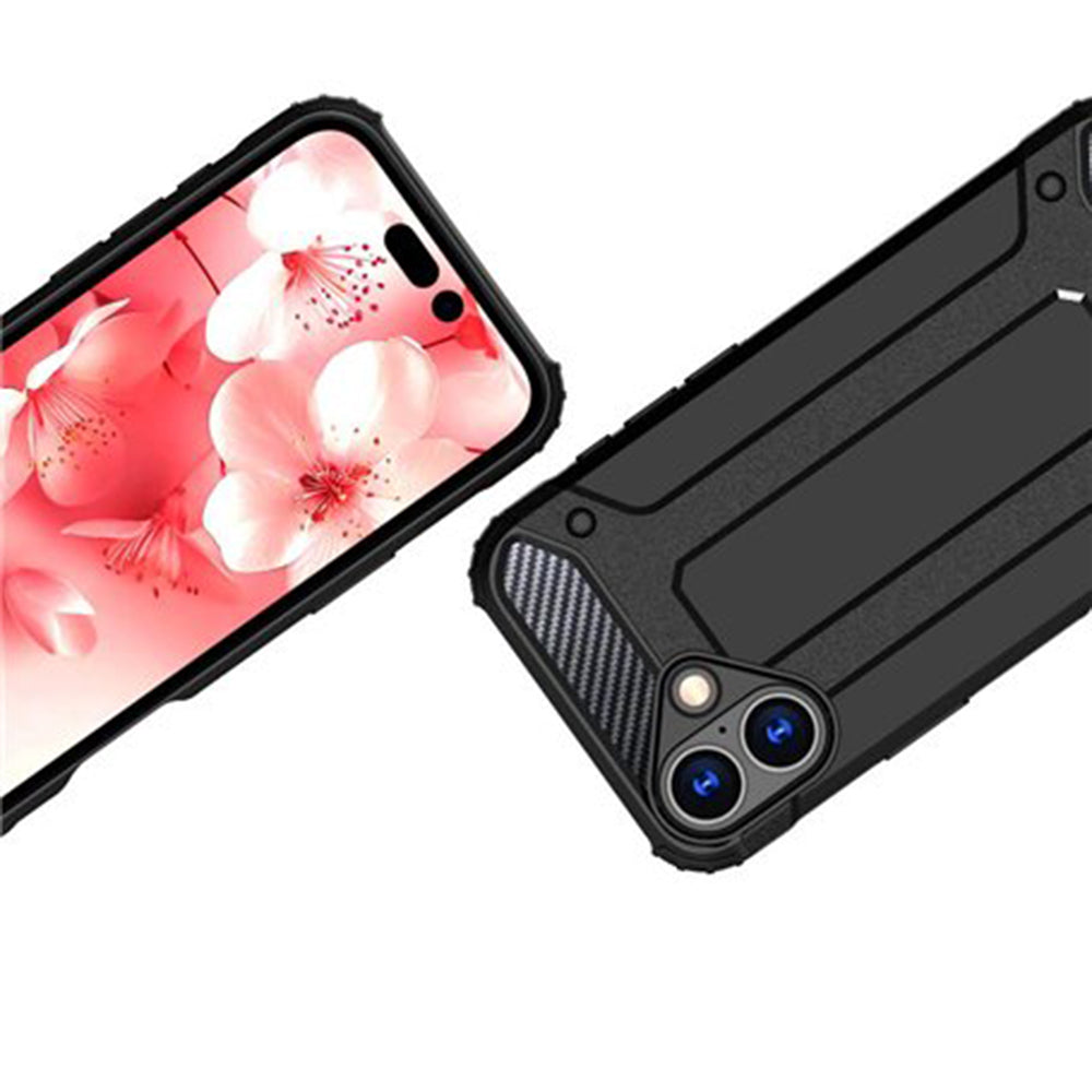 Θήκη για Apple iPhone 16 Pro, Techsuit, Hybrid Armor, Μαύρη