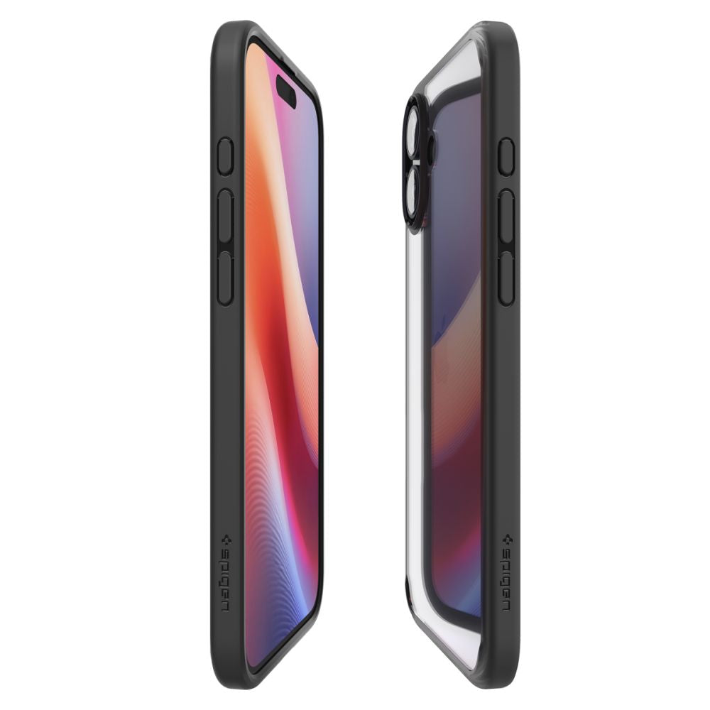Θήκη για Apple iPhone 16, Spigen, Ultra Hybrid, Ματ Μαύρο ACS08201