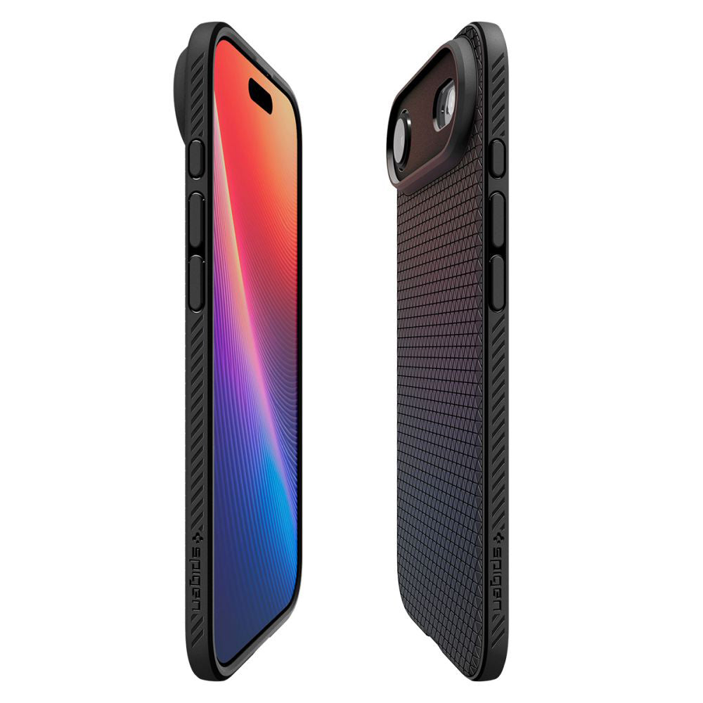 Θήκη για Apple iPhone 17 Air, Spigen, Liquid Air, Ματ Μαύρο ACS10302