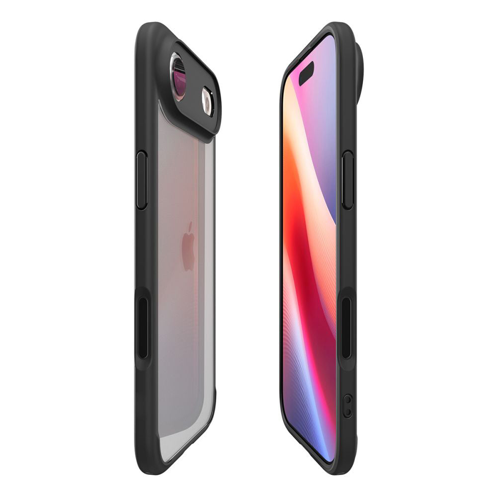 Θήκη για Apple iPhone 17 Air, Spigen, Ultra Hybrid, Ματ Μαύρη