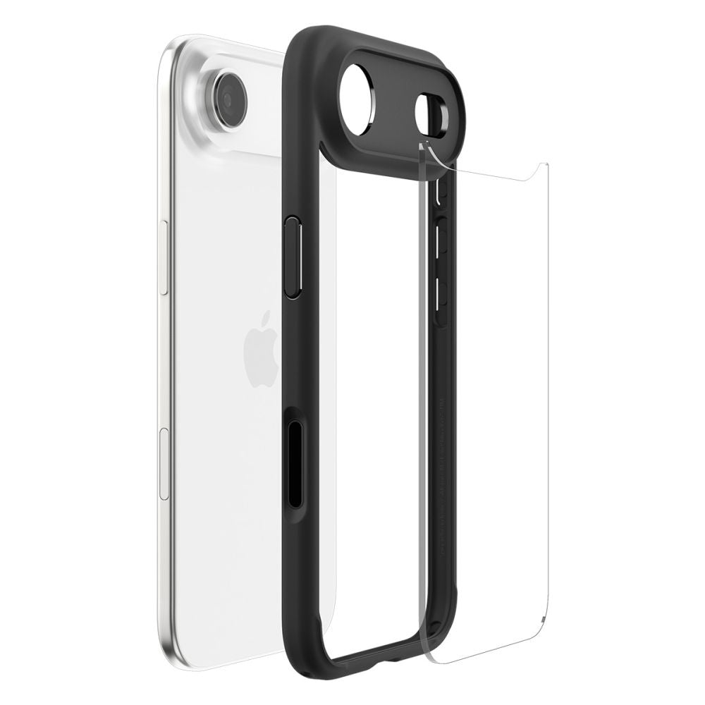 Θήκη για Apple iPhone 17 Air, Spigen, Ultra Hybrid, Ματ Μαύρη